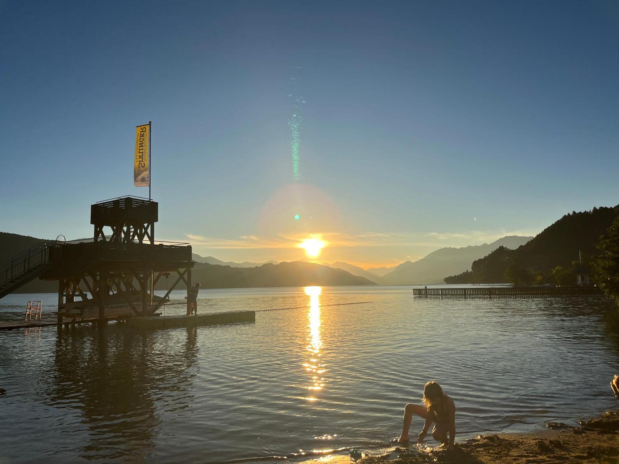 Fewo Loewenherz Seeboden Exterior foto