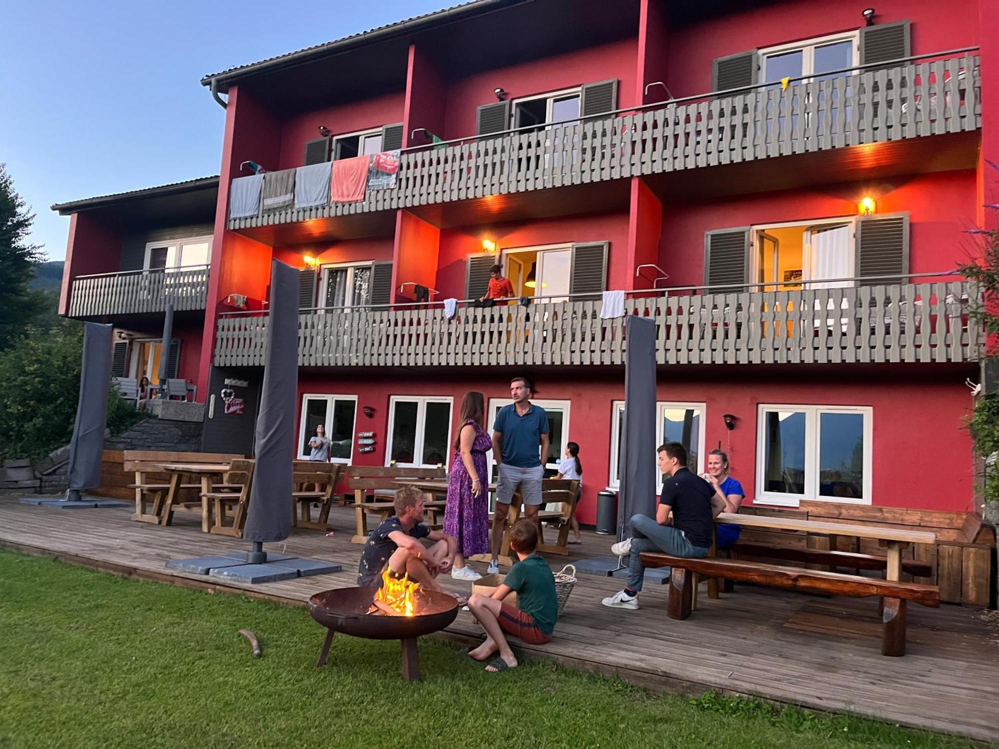 Fewo Loewenherz Seeboden Exterior foto